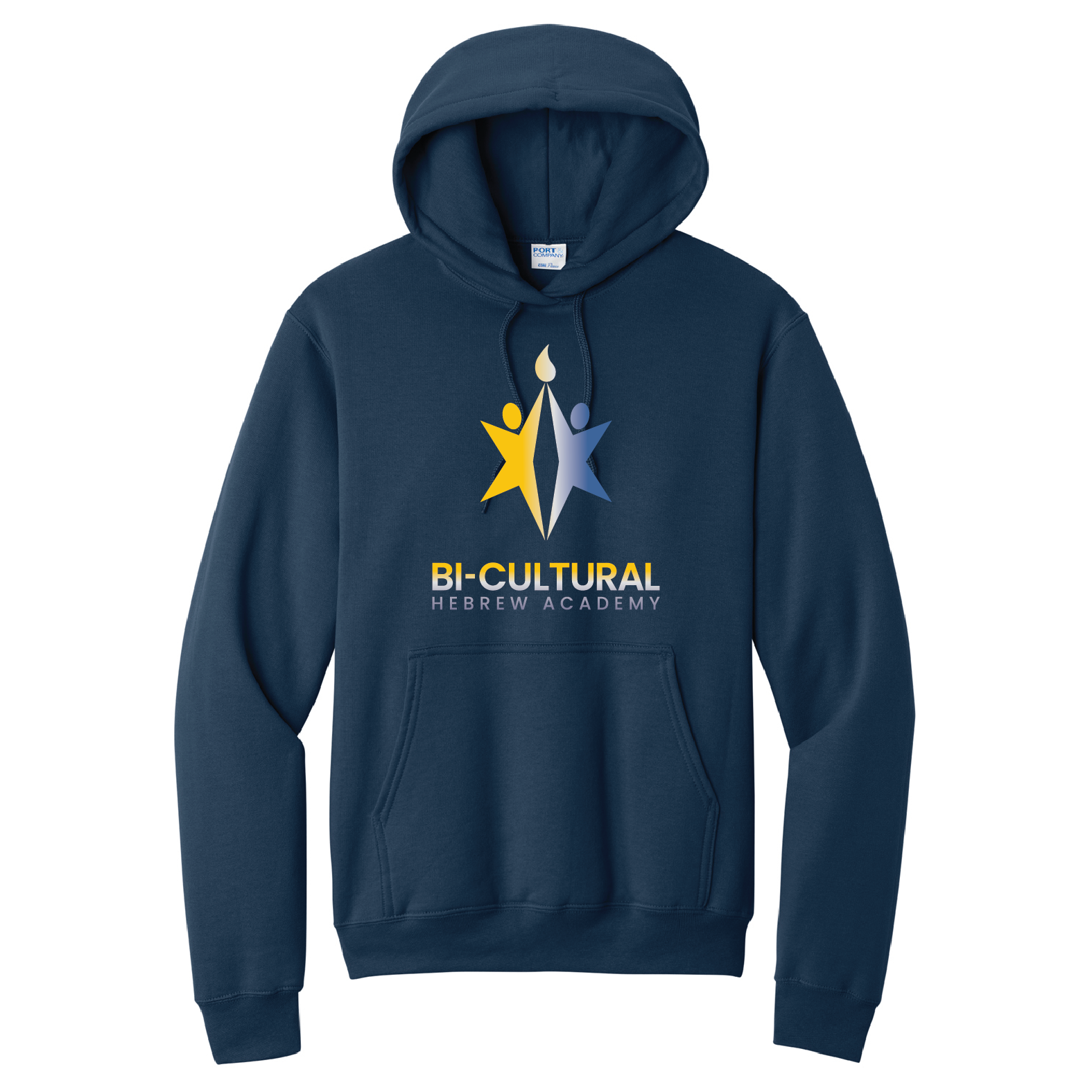Bi-Cultural Hebrew Academy Logo Hoodie