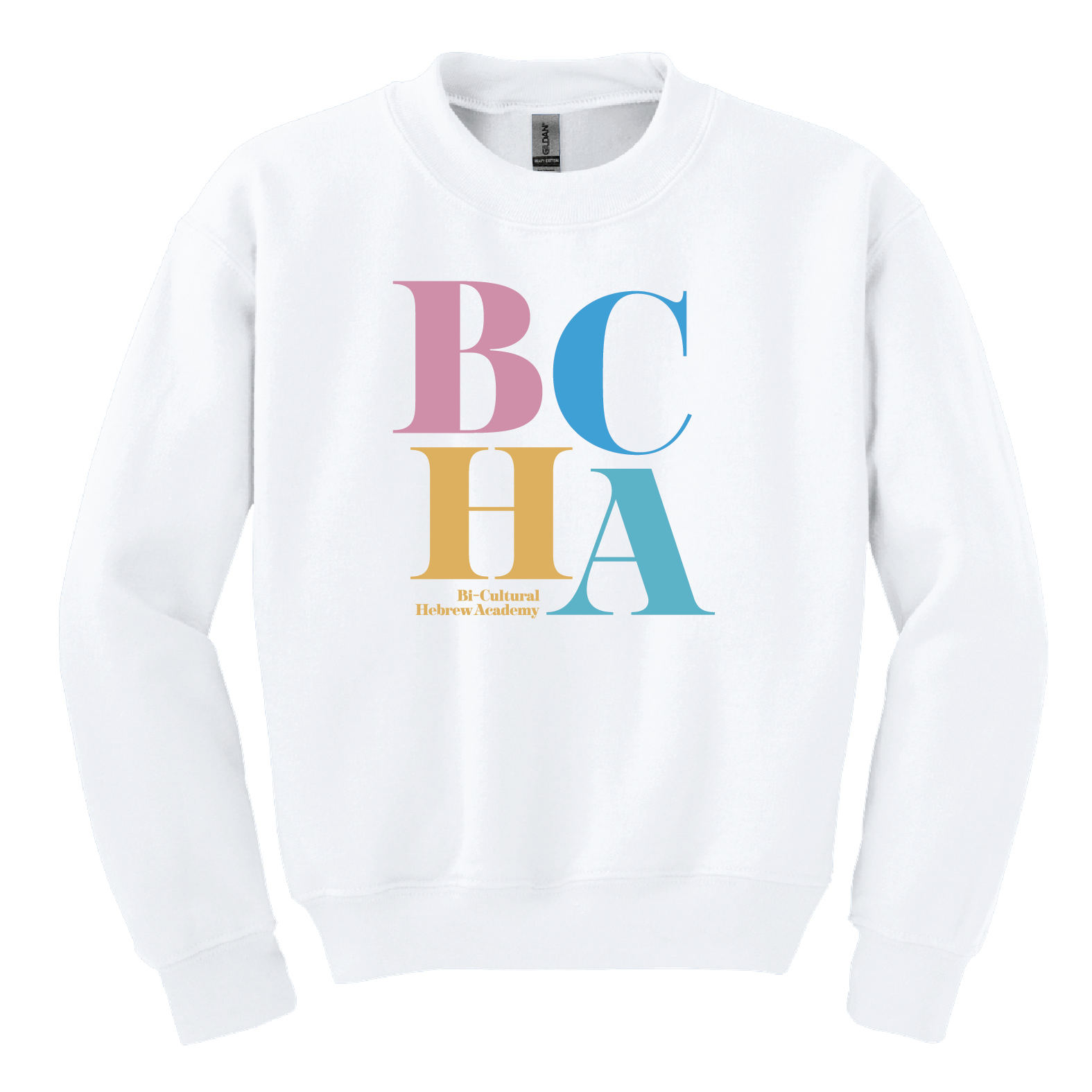 BCHA Colorful Block Crewneck
