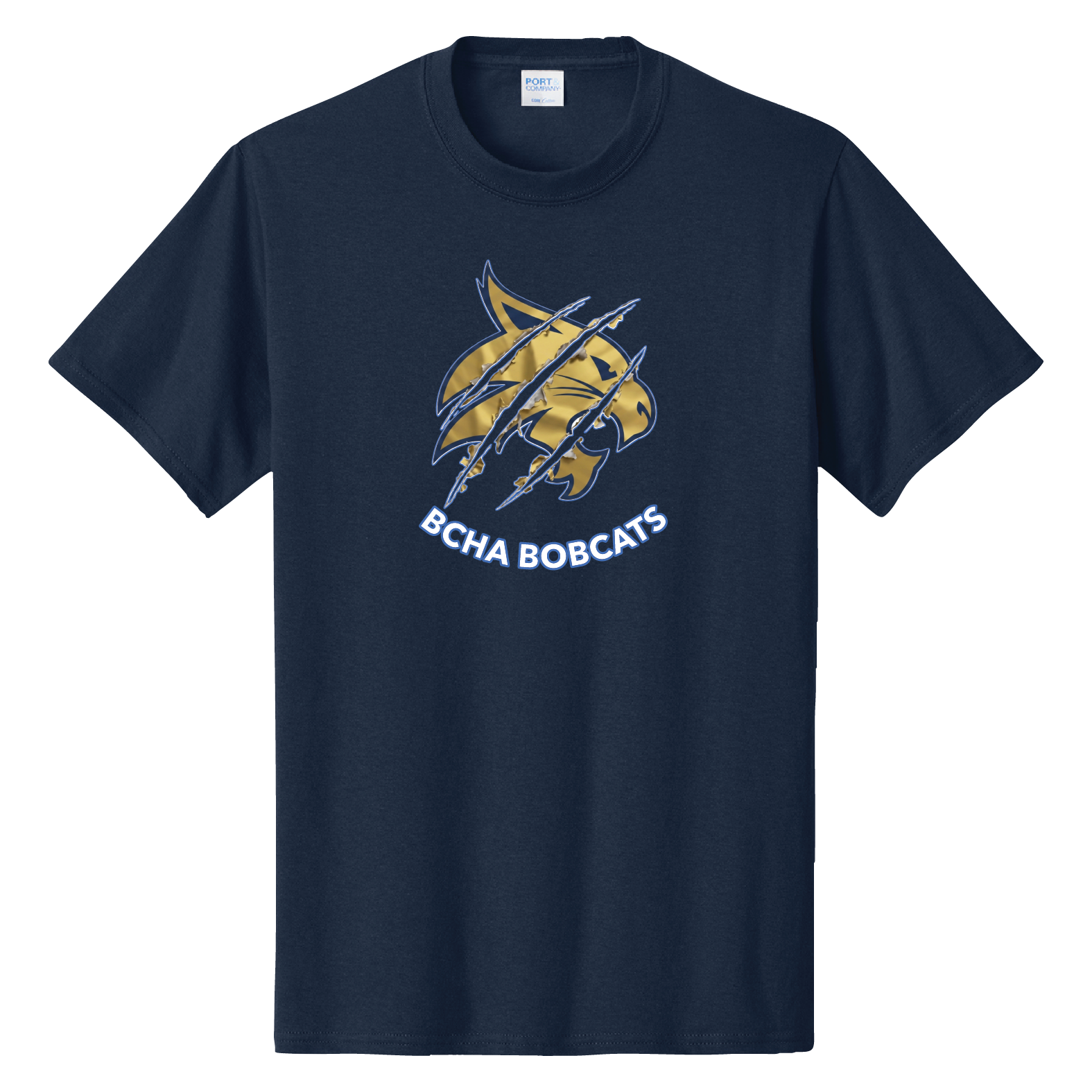 BCHA Bobcats Torn Tee