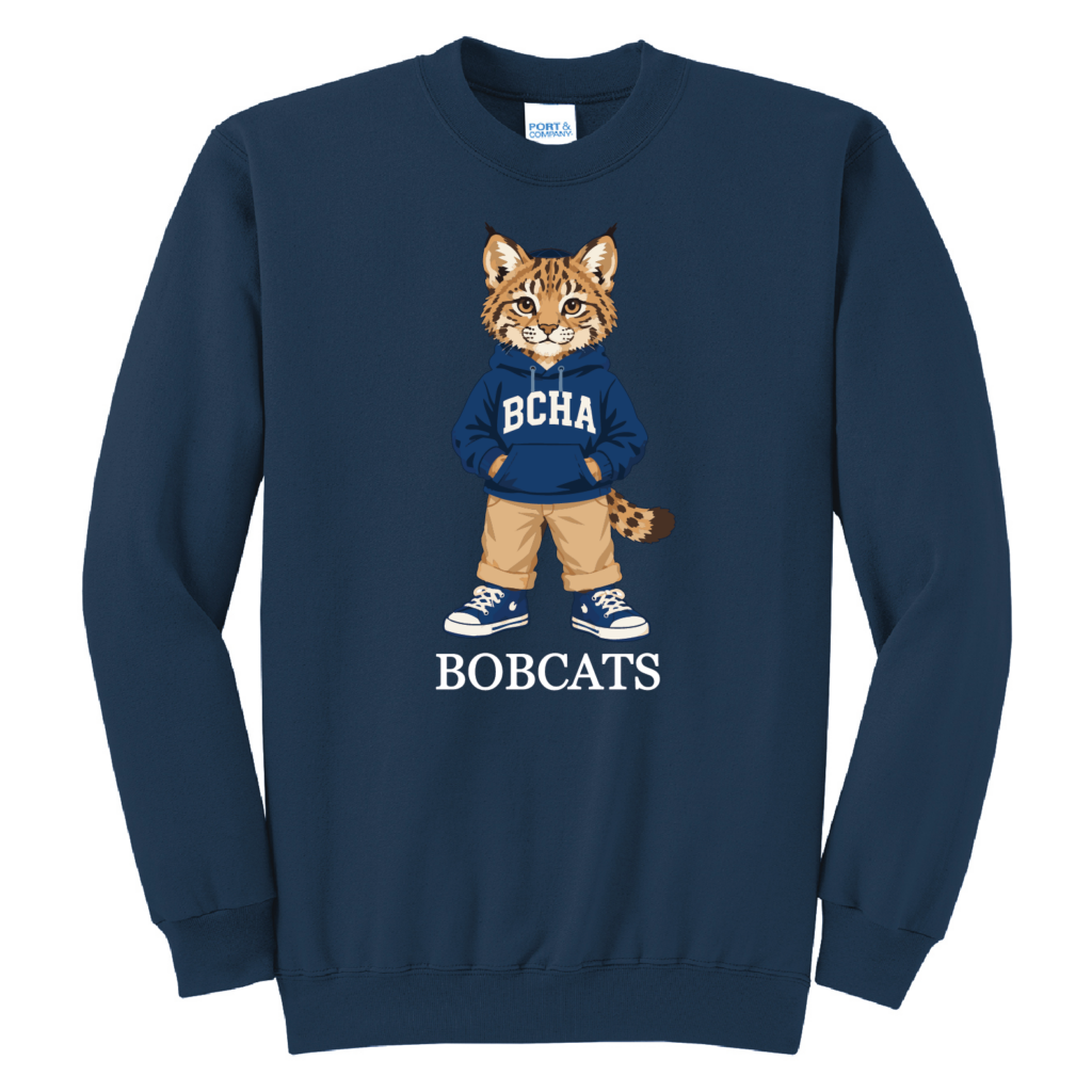 BCHA BOBCAT CREWNECK